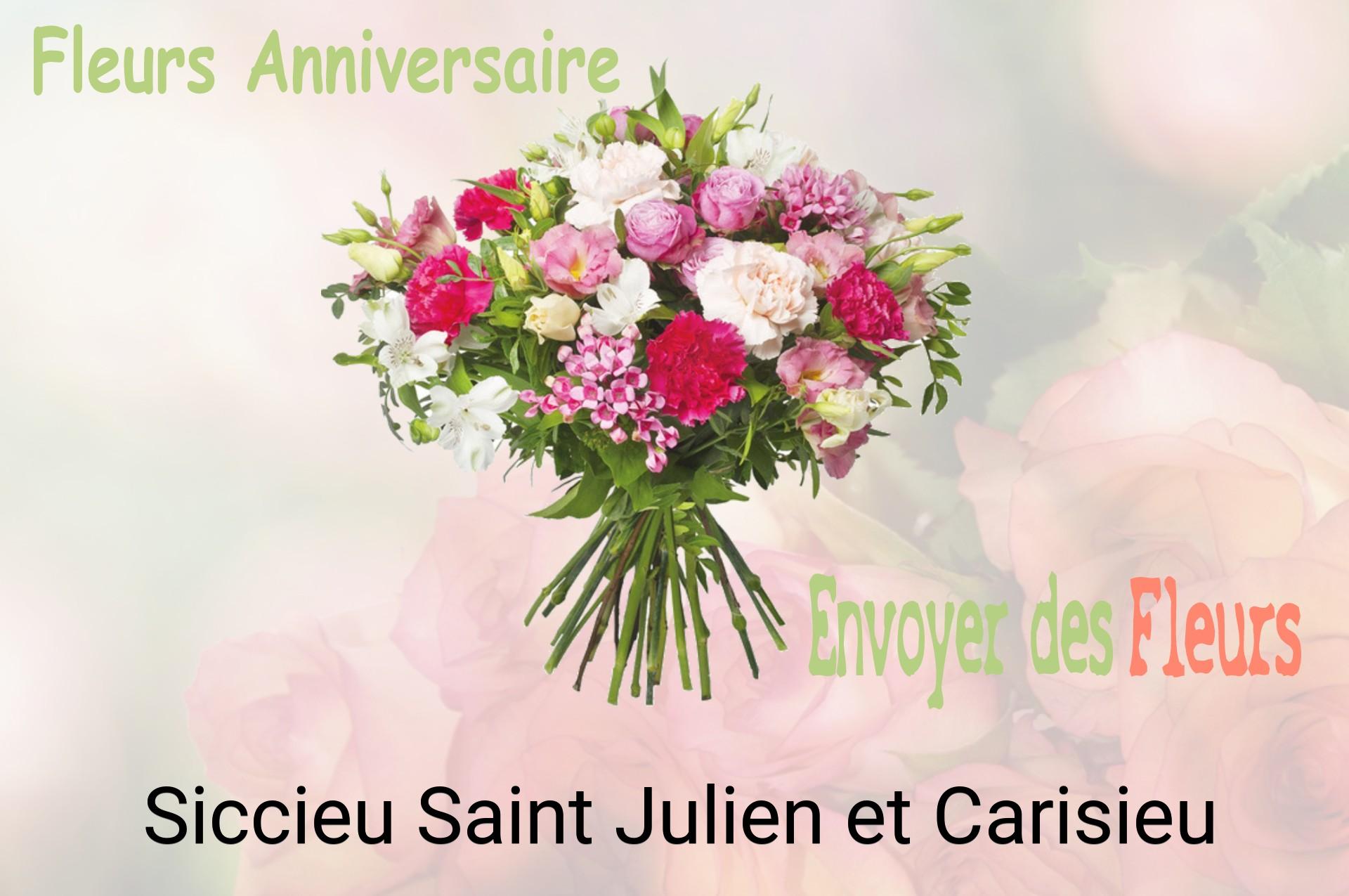 Bouquet de fleurs d’anniversaire livré à Siccieu-Saint-Julien-et-Carisieu